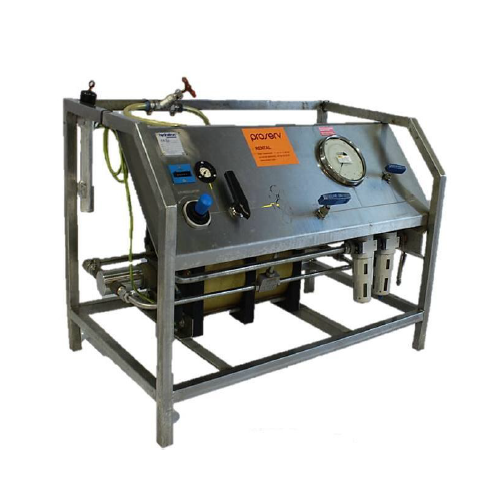 Hydratron high pressure and flow control equipment